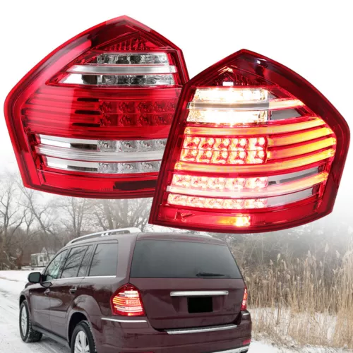Paar Rückleuchten für Mercedes Benz X164 GL350 06-12 LED Rücklicht Montage LH&RH - Picture 1 of 23