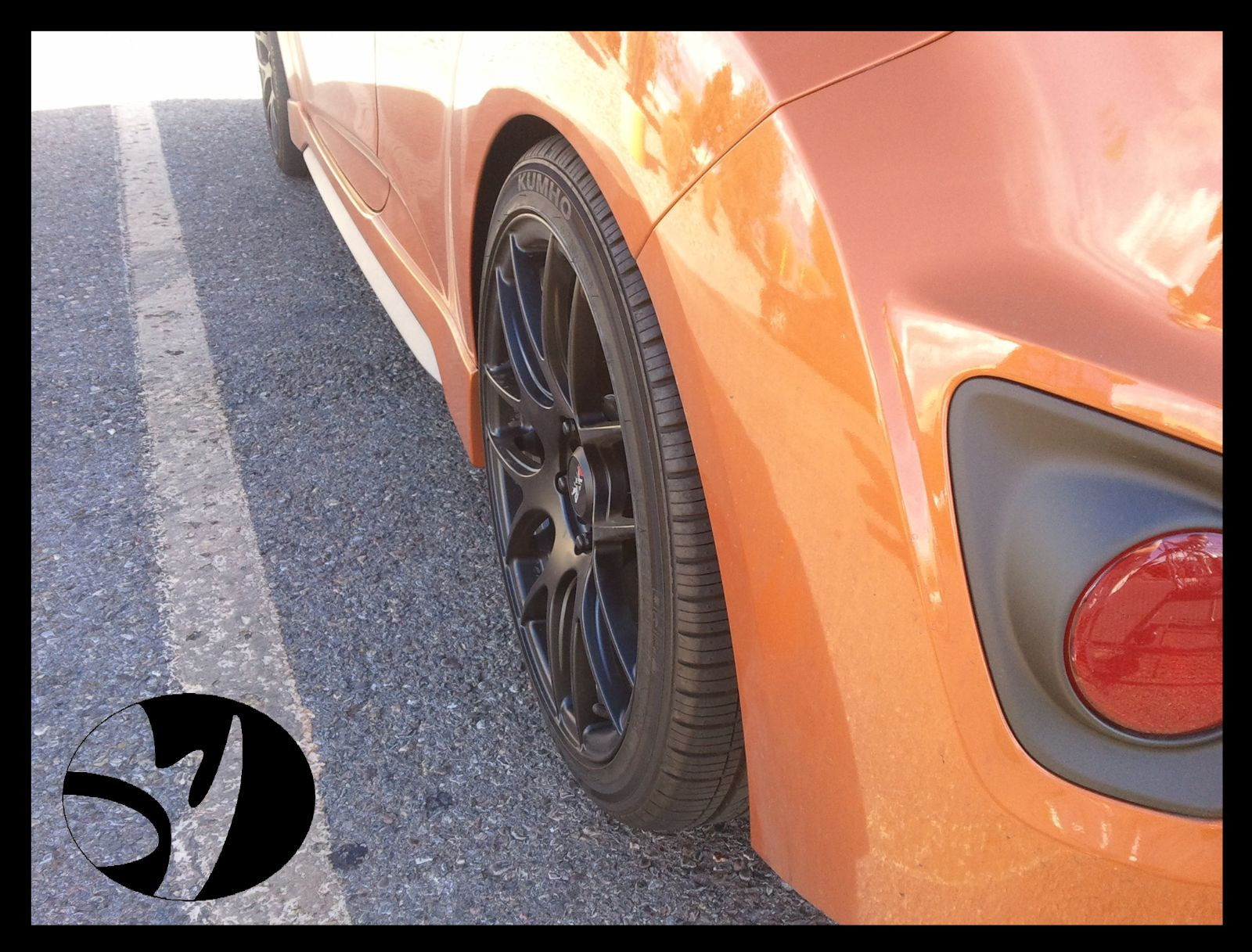 LOTuS Side Skirt RhinoLip Rubber Chin Lip Trim or Front Add-on Stance Style Kit