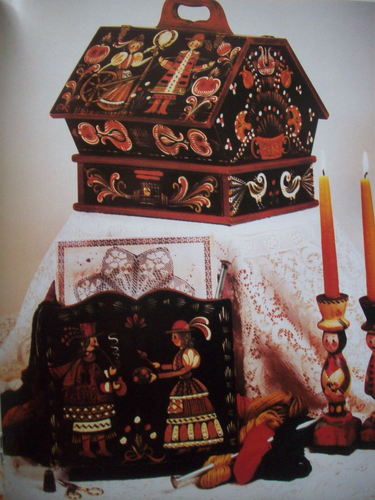 Heidi's Folk Art Designs Vol 1 decorative painting patterns SIGNED - Picture 5 of 10