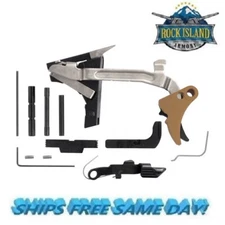 Rock Island Glk 19 Adjustable Trigger Lower Parts Kit, FDE FAGC-G19LPK-AL-FDE/B