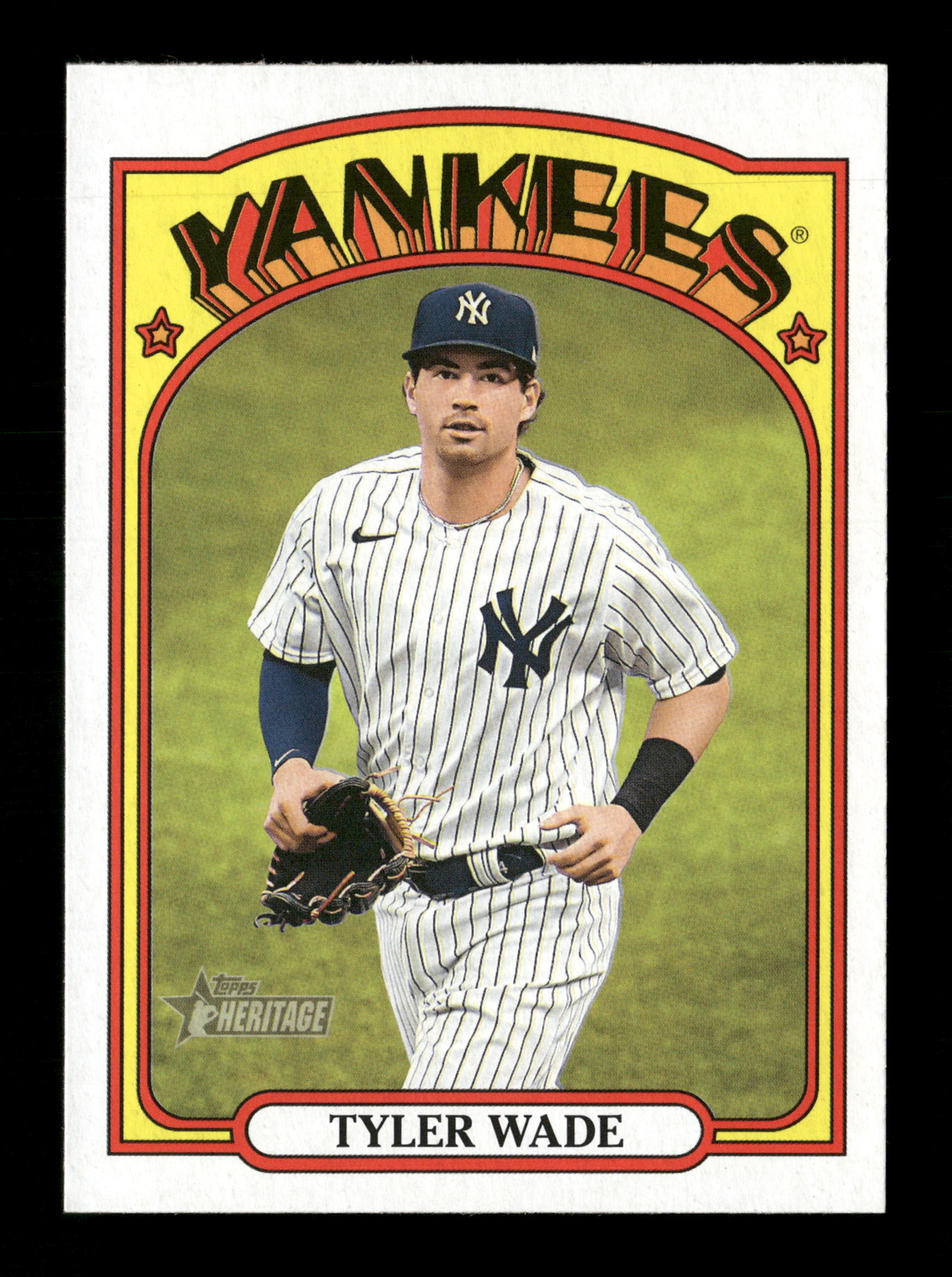 2021 Topps Heritage #534 Tyler Wade New York Yankees