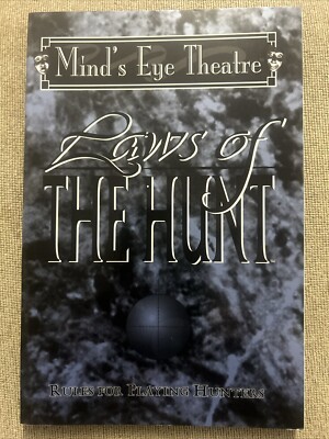Mind's Eye Theatre - Laws Of The Hunt - White Wolf - New