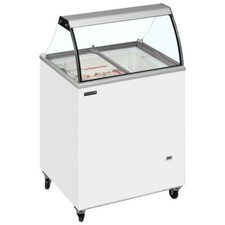 NEW SMALL 4 TUB SHOP BUDGET PRICED CANOPY SCOOP ICE CREAM IC 200 FREEZER     