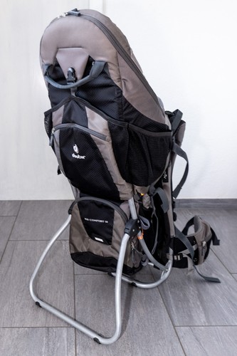 Deuter Kindertrage Kid Comfort III - Kraxe - Trage für Wanderungen, Ausflüge etc