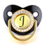 thumbnail 15 - Dummy Pacifier Name Initial Letters Newborn Baby Kids Silicone Orthodontic Gift