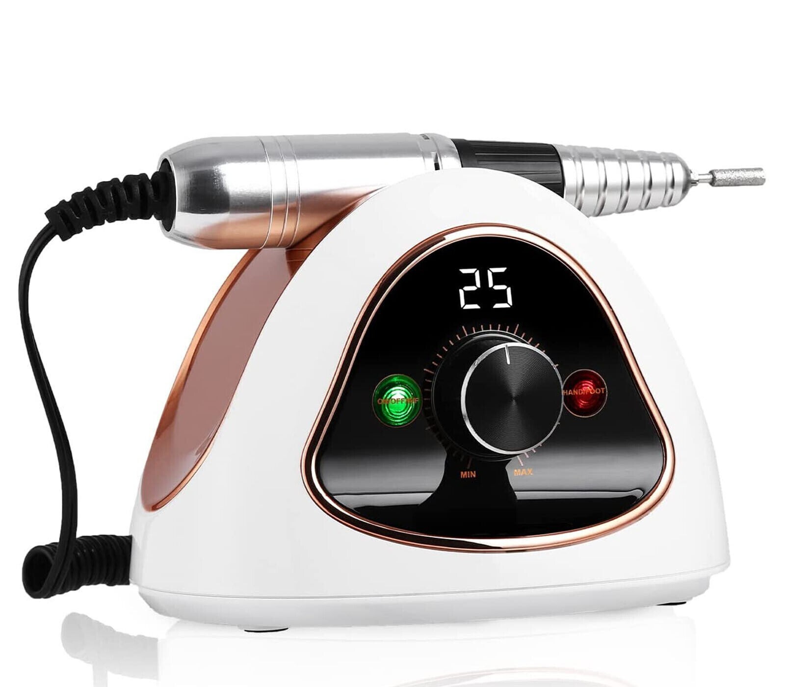 Fresa Per Unghie Manicure Pedicure Professionale 35000 Giri Con Pedale M15