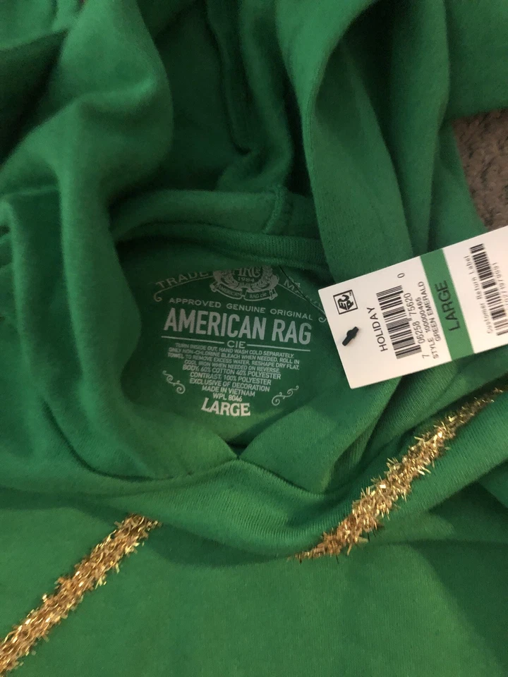 Disfraz de árbol de Navidad verde elegante trapo americano para mujer $50 grande Foto 3 de 3