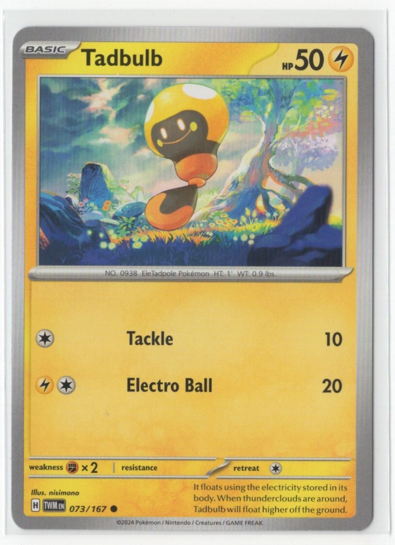 Pokemon Twilight Masquerade - 073/167 Tadbulb