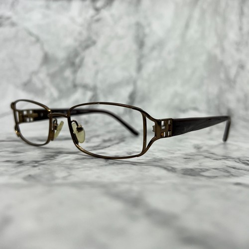 South Hampton SH2008 BR Eyeglasses Frames Brown Rectangular 52-17-135