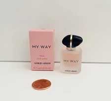 Giorgio Armani My Way Floral Eau De Parfum 0.23 fl oz 7 mL Dabber Splash Travel