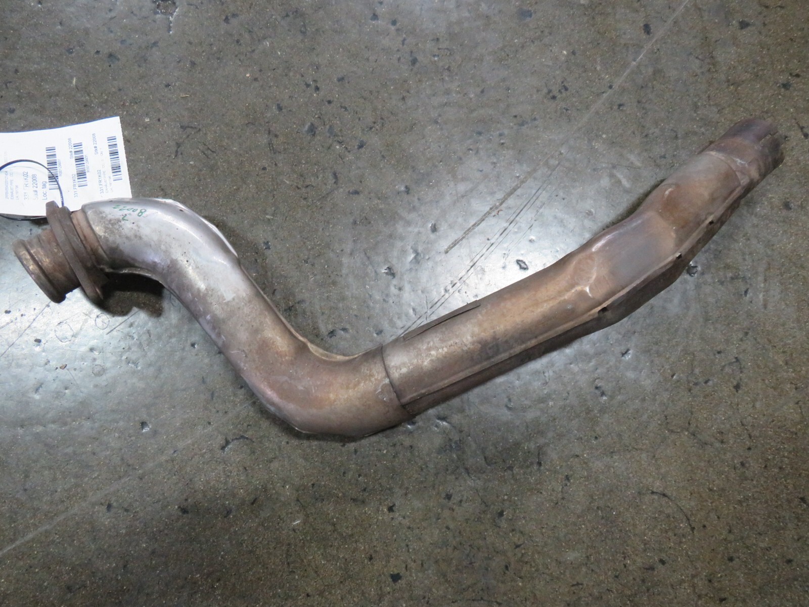 Ferrari 575, LH, Left, Exhaust Pipe, Used, P/N 181796