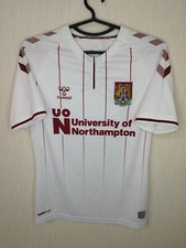 Sz S adult Northampton Town football jersey Hummel away shirt 2020/2021
