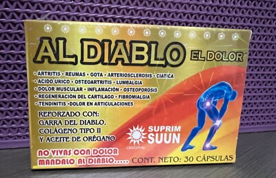 Al Diablo El Dolor -  Original reforzado/joint pain, ortiga y colágeno natural