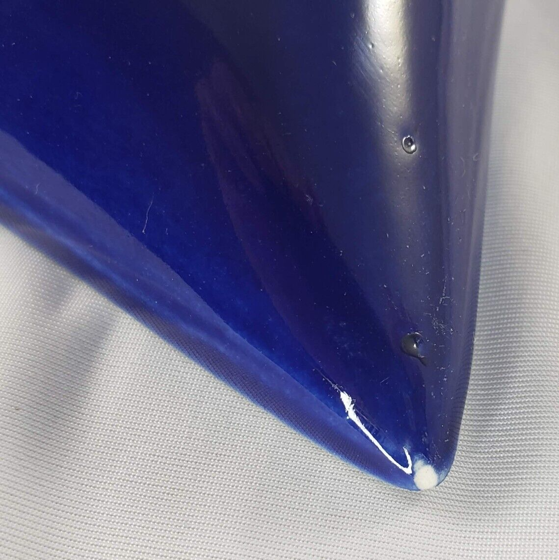 Pier 1 One Stoneware Blue Star Shaped Crackle Bowl | eBay
