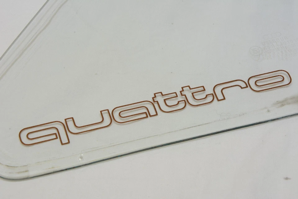 Audi 80 90 Quattro Typ 81 85 Rear Side Quarter Triangle Window Glass PAIR - Изображение 4 из 4