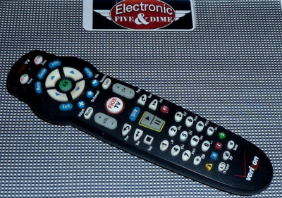 VERIZON FiOS TV DVR STB Set-Top Box Remote Control RC1445302/01B 4 Device