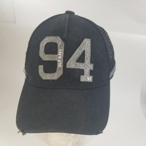 Old Navy 94 Womens Hat Baseball Cap Adjustable Mesh Snapback S/M Distressed