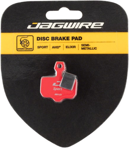 Jagwire Sport Avid Elixir R, CR1 Brake Pads Semi-Metallic New in Retail Package - Picture 1 of 2