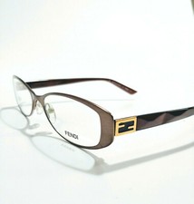 New Fendi women's Eyeglasses 899 F899 Brown Copper 209 Authentic 50-16-140