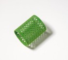 Comair Flocked Metal Rollers, 65 Mm Long 50 Mm Green Curlers