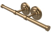 Que Wall Mounted Double Roll Toilet Tissue Holder Brushed Bronze on sale Que Wall Mounted Double Roll Toilet Tissue Holder Brushed Bronze on sale