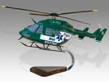 Airbus Helicopters BK117 MedFlight Desk Wood New Model Small Scale 1/32