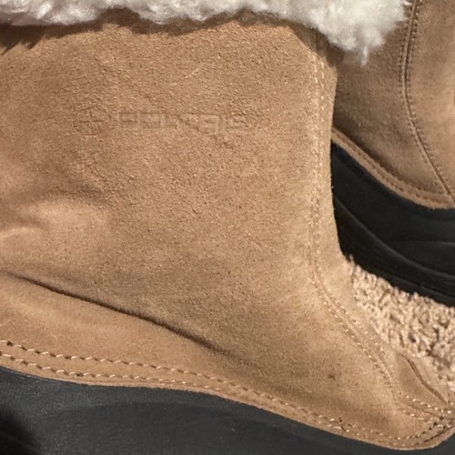 Polaris Thermolite Winter Boots Leather Suede Fleece Lined Zip Womens Size 9 - Picture 18 of 24