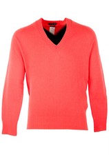 TOM FORD Salmon V Neck Sweater Size 48 / 38R U.S. In Cashmere Blend Sweater 3...