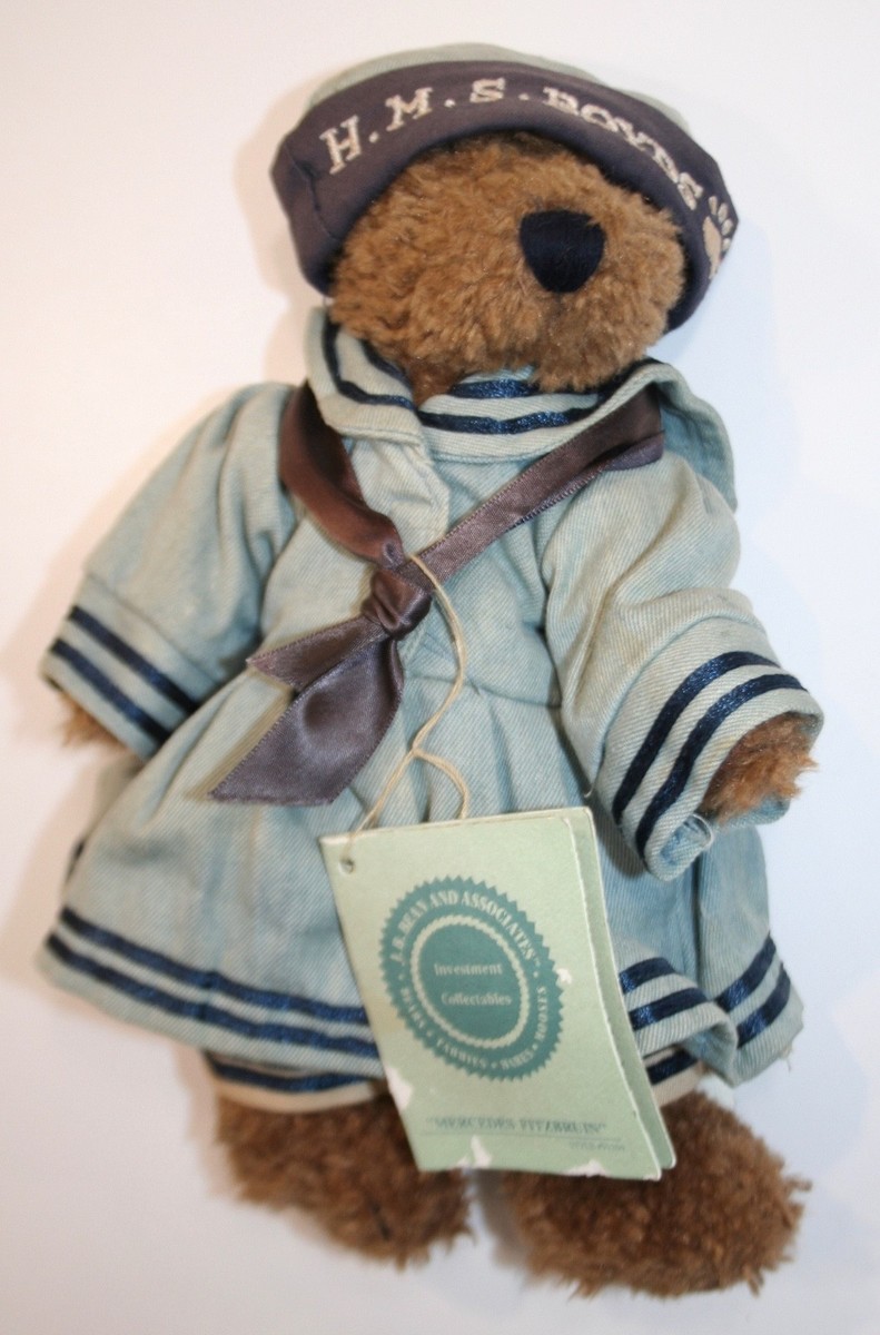 Jb bean associates Boyds Bears テディベア J.B. BEAN AND ASSOCIATES INVESTMENT COLLECTION TEDDY BEAR Boyd's