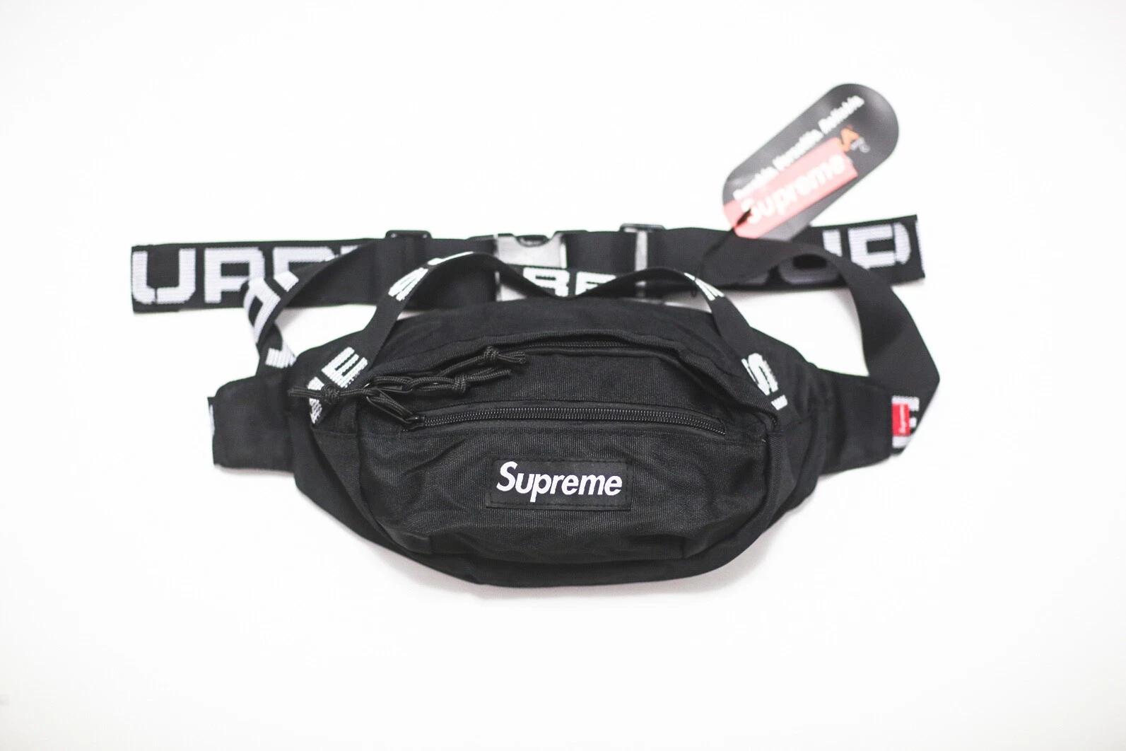 Sac taille Supreme Field noir SS18