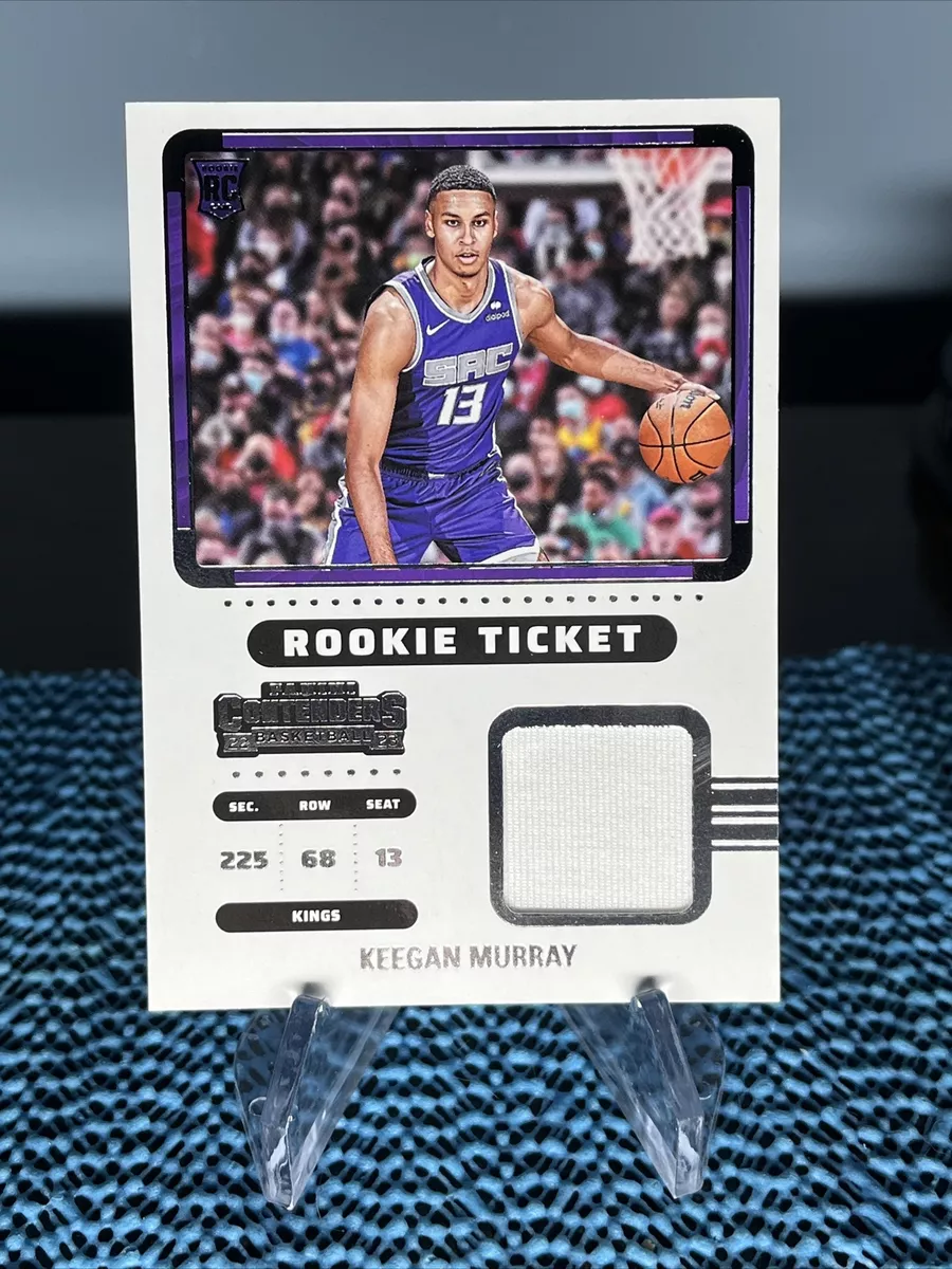 2022-23 Panini Contenders Keegan Murray Rookie Ticket Relic