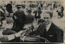 1968 Press Photo Prime Minister Pierre Trudeau at Government House, Ottawa
