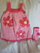Gymboree Outlet Spring Smiles 6-12 Mos Floral Sweater Dress EUC Please Read