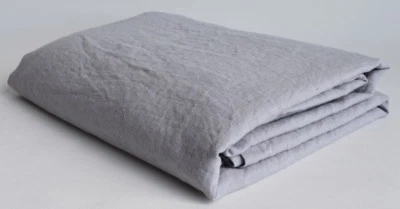 NÖRDLICHES ARTZIMMER Linen bed sheet, stone washed, light grey, 180 x 260 cm, 230 x 260 cm, 275 x 275 cm