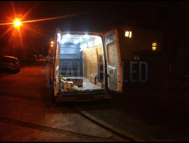 Kit Bombilla LED Interior Carga Trasera Vauxhall Vivaro Super Brillante 30 LED Foto 4 de 4