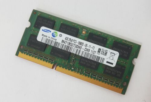 4GB DDR3 PC3-10600S Samsung M471B5273DH0-CH9 1333 MHz Notebook Speicher - Afbeelding 1 van 1