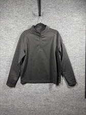 Zline Pullover Black Size Medium Quarter Zip