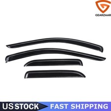 Window Visors for Dodge Ram Quad Cab 2002-2009 Tape-On Outside Mount