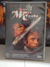 The Count of Monte Cristo (Jim Caviezel Guy Pearce Richard Harris) Region 4 DVD