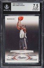 2009 Panini Prestige James Harden ROOKIE #203 BGS 7.5 NRMT+