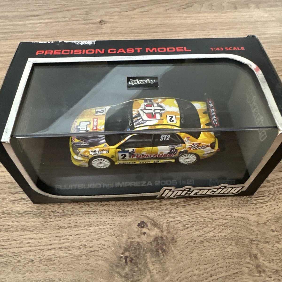 SUBARU IMPREZA #2 2005 FUJITSUBO HPI RACING N° 931 1/43 HPIRACING 