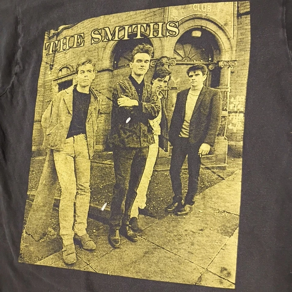 👾Camiseta The Smiths The Queen Is Dead Band Camiseta Negra Morrissey Johnny Marr Foto 2 de 4