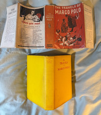 Adventures of Marco Polo - Grosset movie tie-in DJ c1938 VG+ Gary Cooper