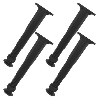 4 Pcs Bettgestell-stützbein Ersatzbeine Für Möbel Stützbeine Des Bettrahmens