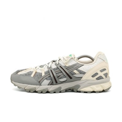 ASICS Herren Gel-Sonoma 15-50 Laufschuh EU 46.5 Grau/Creme 1201A714 Atmungsaktiv