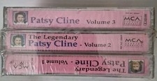 THE LEGENDARY PATSY CLINE Volumes 1,2,3 MCA CASSETTES 1991 26 Songs SEALED