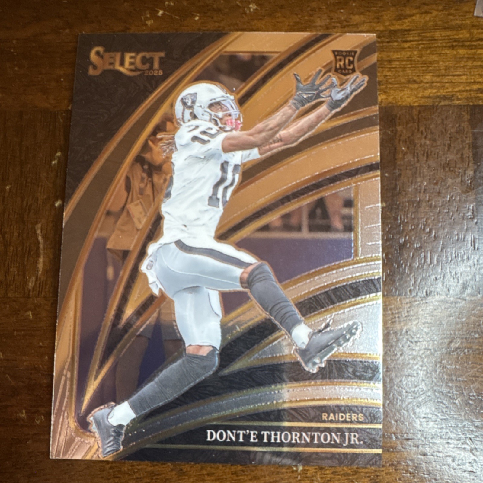Panini 2025 Select Dont'e Thornton Jr. #206 Rookie Club Level Raiders NFL