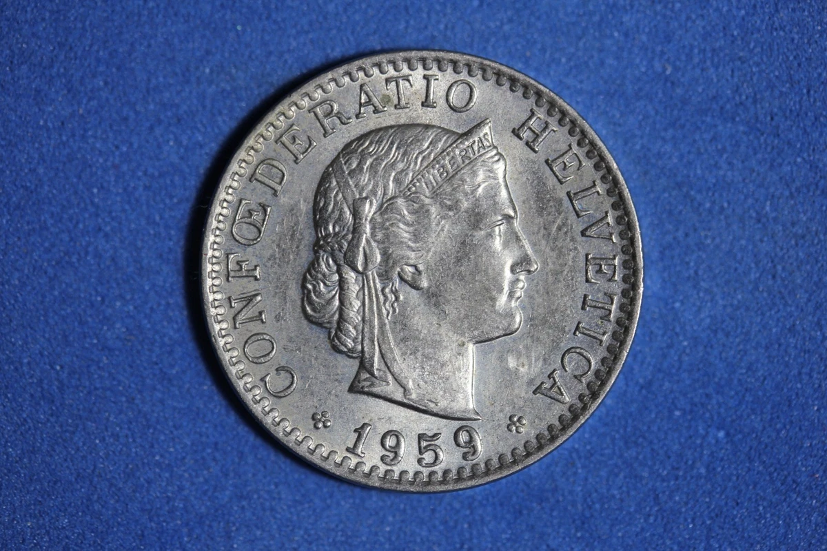 1959 Swiss Coins for sale | eBay