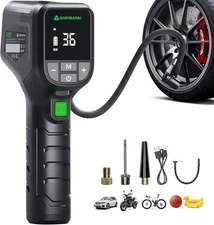 AMPBANK AT001 Portable Tire Air , Car-mounted Automatic Air Pump