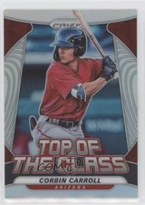 2020 Panini Prizm Top of the Class Silver Prizm Corbin Carroll #TOC-16 1c7